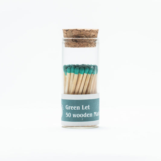 Green Lit Matches